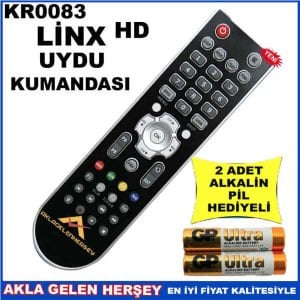 LİNX HD UYDU CİHAZI Receiver KUMANDASI KR0083