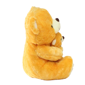 Love Mum Yavrulu Anne Ayı Peluş Oyuncak 30 cm