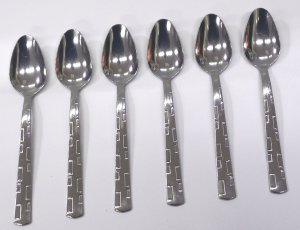 36 Parça Paslanmaz Çelik Çatal Kaşık Takımı Ucuz Piyasa Halk Tipi