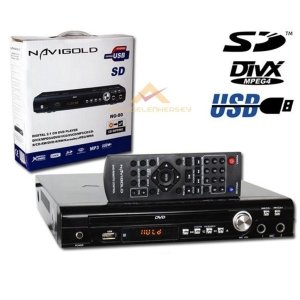 Ücretsiz Kargo NAVIGOLD USB-SD KART GİRİŞLİ DVD-VCD-DIVX PLAYER