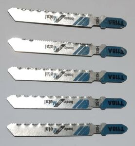 Metal Kesici ince Diş 5 adet Dekupaj Motoru Testere Seti 77mm Boy