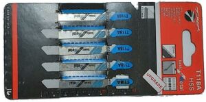 Metal Kesici ince Diş 5 adet Dekupaj Motoru Testere Seti 77mm Boy