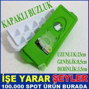 SU SIZDIRMAZ 12 BÖLMELİ YENİ KAPAKLI BUZLUK