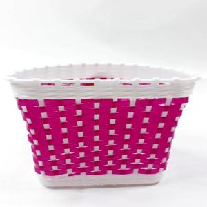 Çiçekli Kız Çocuk Bisiklet Sepeti Kaliteli Sepet 15x15x23 cm