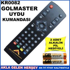 GOLDMASTER UYDU CİHAZI Receiver KUMANDASI KR0082
