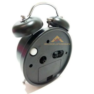 İSTANBUL RESİMLİ METALGÖVDELİ ALARMLI MASA SAATİ