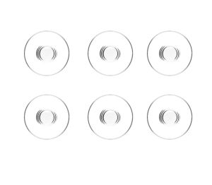 MCS5301 Platin 31 Parça 6 Kişilik Mozaik Desenli Cam Bardak Seti