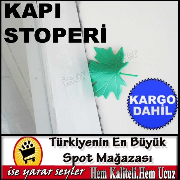 YAPRAK MODEL DEKORATİF KAPI STOPERİ KD
