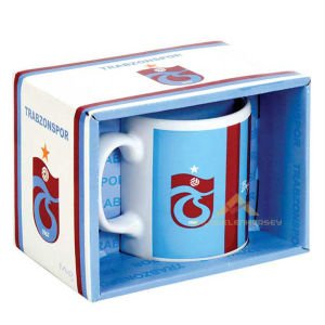 TRABZONSPOR DESENLİ SAPLI SERAMİK KUPA BARDAK