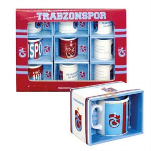TRABZONSPOR DESENLİ SAPLI SERAMİK KUPA BARDAK