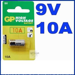 GP 10A 9V ALKALİN KUMANDA PİLİ 10xh21mm
