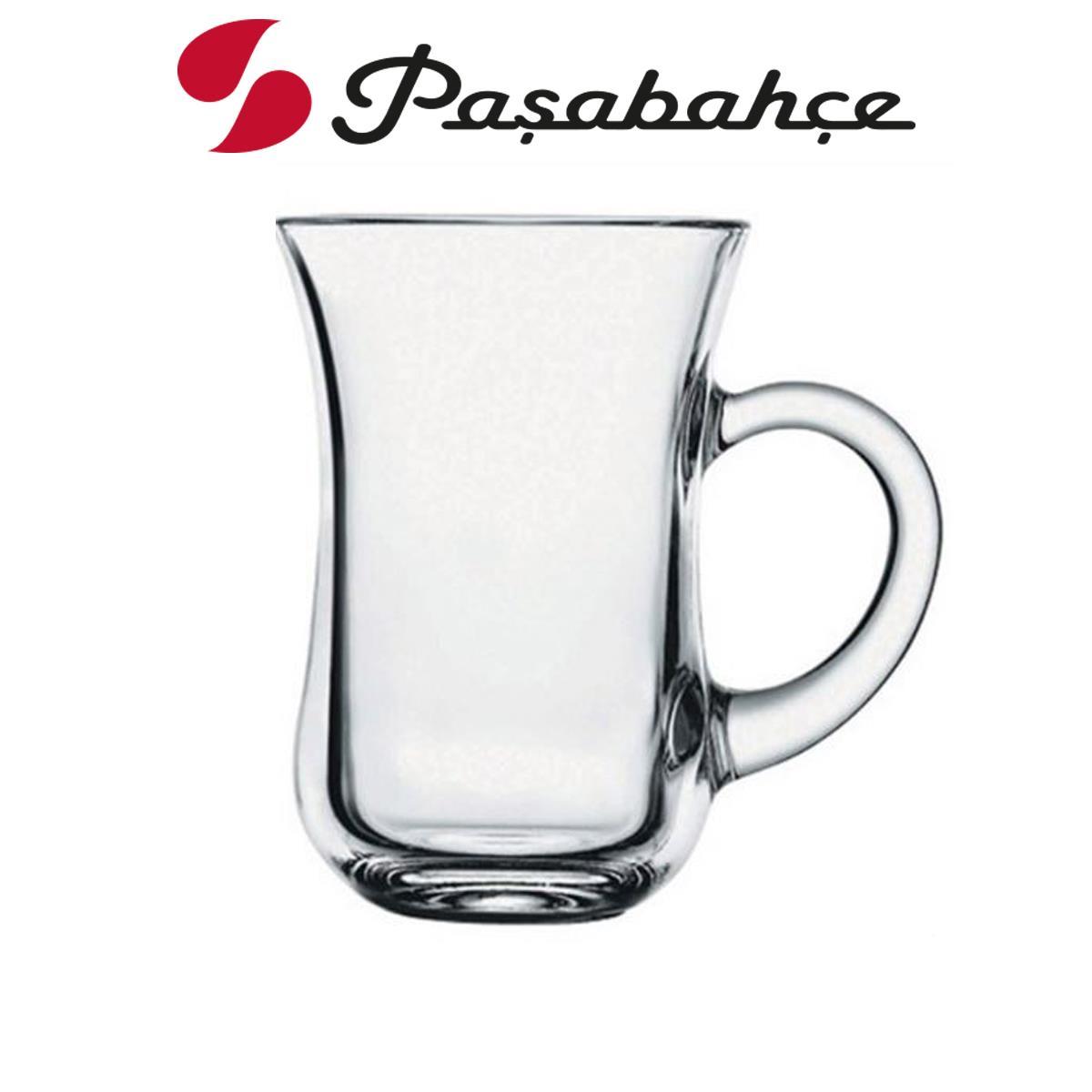 Paşabahçe 55411 Keyif 140cc 6'lı Kulplu Çay Bardağı 