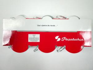 Paşabahçe 55411 Keyif 140cc 6'lı Kulplu Çay Bardağı 