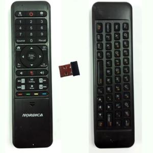 Akıllı Tv Ve Bilgisayar Kablosuz Kumandası Klavye, Mouse Ve Tv Kumandası