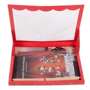 Geleneksel Hacivat Karagöz ve Arkadaşları Gölge Oyunu 4 Adet Sopa ve Maskeli Eğlenceli Oyuncak