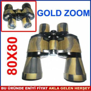 GOLD ZOOM 80X80 ERGONOMİK DİZAYN AVCI DÜRBÜNÜ