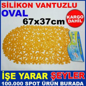 KAYMAZ KAYDIRMAZ SİLİKONVANTUZLU BANYO PASPASI K