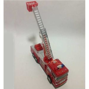 SESLİ IŞIKLI HAREKETLİ İTFAİYE ARABASI 360º DÖNER UZUYAN MERDİVENLİ İTFAİYE ARABASI 30x8x7cm