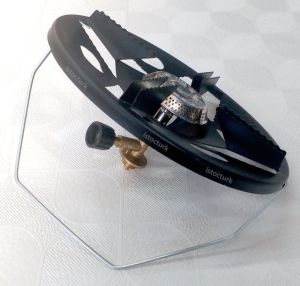 Mavi Tüp Piknik Ocağı Başlığı Kamp Ocağı Komple Başlık Seti Musluk+Brülör+Tencere Oturağı+Tutma Sapı