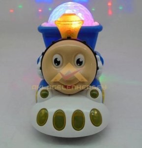 IŞIKLI 16x9x4cm BOYUTLARINDA İŞİTSEL DUYU ÖZELLİKLİ IŞIKLI TREN