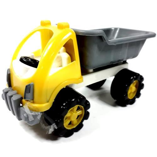 Oyuncak Kamyon Ramorklu Plastik 20x13 Cm Eğitici Oyuncak