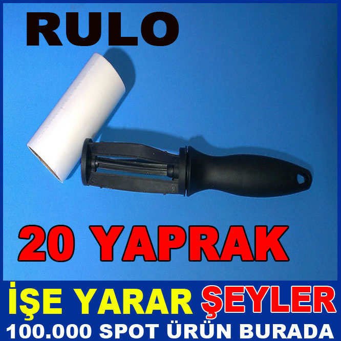 20 YAPRAKLI ELBİSE VE KUMAŞ TEMİZLEME RULOSU