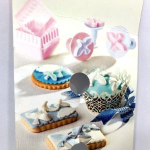 Bas Çıkart Sistem Martı Şekilli 3 lü Şeker Hamuru Kurabiye Kalıbı