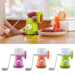 Manuel Et Kıyma Salça Yapma Makinesi Çok Fonksiyonlu Kaliteli Paslanmaz Çelik Bıçak Kıyma Öğütücü