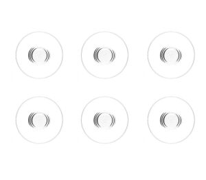 MCS5306 Platin 31 Parça 6'lı Asitli Kafes Desenli Cam Bardak Seti