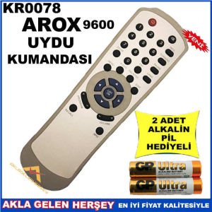 AROX 9600 UYDU CİHAZI Receiver KUMANDASI KR0078