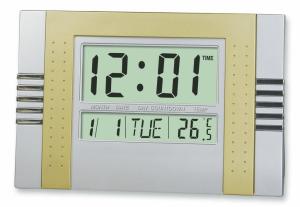 Büyük rakamlı,Büyük boy Dijital duvar saati KK5850 termometre,alarm LCD ekran dijital takvim 30x20cm