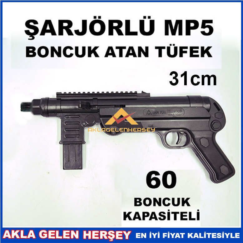 P40 MODEL ŞARJÖRLÜ MP5 BONCUK ATAN TÜFEK