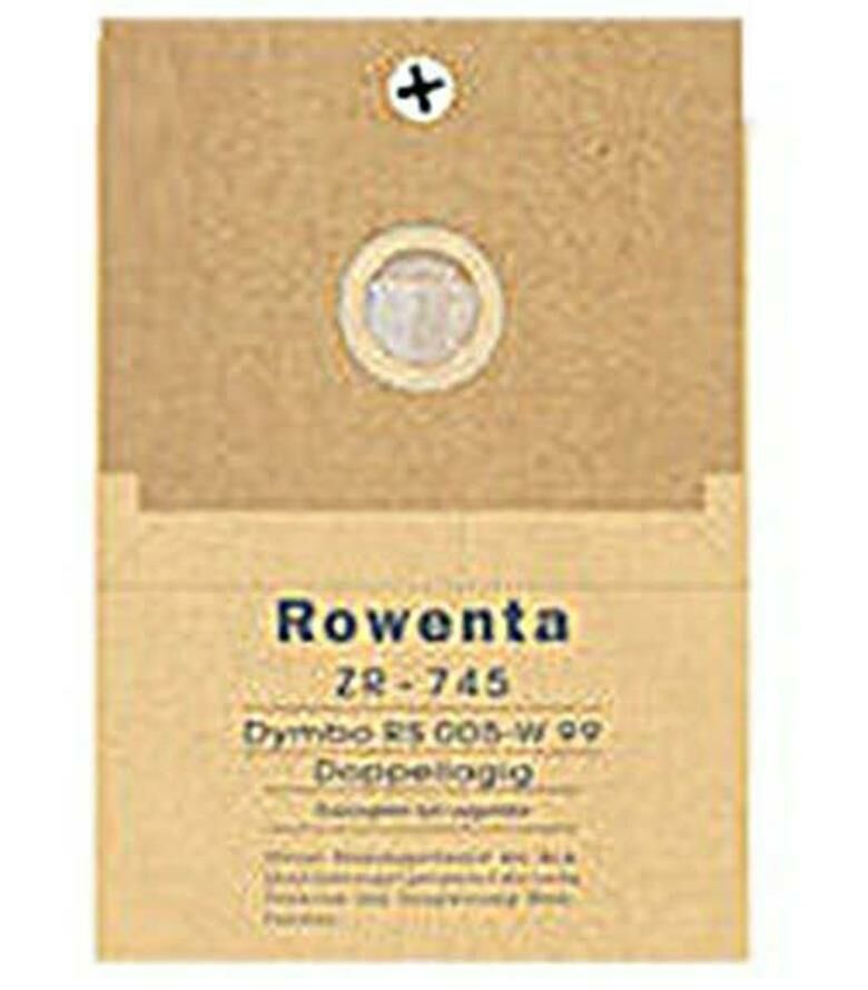 Rowenta 012 model 10 adet süpürge toz torbası