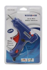 Anahtarlı 20Watt Sıcak Mum Silikon Tabancası