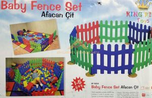 8 PARÇA KOLAY KURULUMLU ÇOCUK OYUN ALANI OYUN BAHÇE ÇİTİ TOP HAVUZU