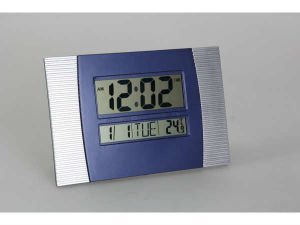 Büyük boy büyük rakamlı Dijital duvar saati KK5851 termometre,alarm LCD ekran dijital takvim 30x20cm