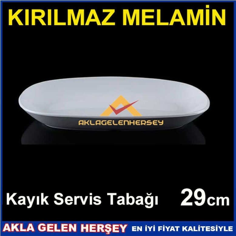 29cm KIRILMAYAN SÜPER MELAMİN LÜKS KARE KAYIK SALATA TABAĞI