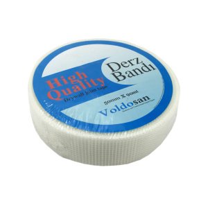 Derz Bandı Alçıpan Bandı Fileli Bant 50mm X 90mt Voldosan Kaliteli Derz Bandı High Quality