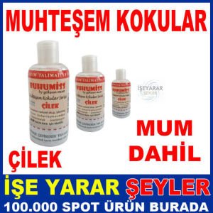 BUHUMISS MUMLU YOĞUN TATLI ÇİLEK KOKUSU