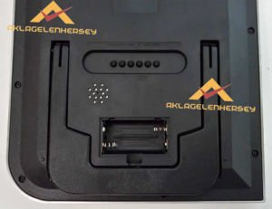 Büyük boy büyük rakamlı Dijital duvar saati KK5851 termometre,alarm LCD ekran dijital takvim 30x20cm