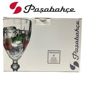 Paşabahçe 44757 Diamond  6'lı Kadeh Bardak Takımı 