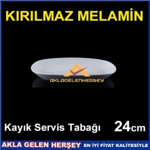 24cm KIRILMAYAN SÜPER MELAMİN LÜKS KARE KAYIK SALATA TABAĞI