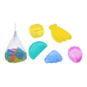 Serinletici Meyve Şekilli Tekrar Kullanılabilir Renkli Buz Küpleri 24 Adet