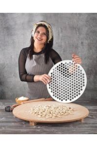 Büyük Boy Mantı Kalıbı 40cm 200 Delikli