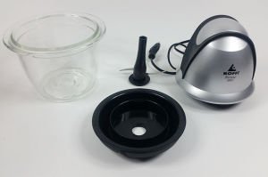 Büyük Boy Cam Hazneli Elektrikli Rondo Soğan Sebze Meyve Doğrama Rondoso Mini Mutfak Robotu