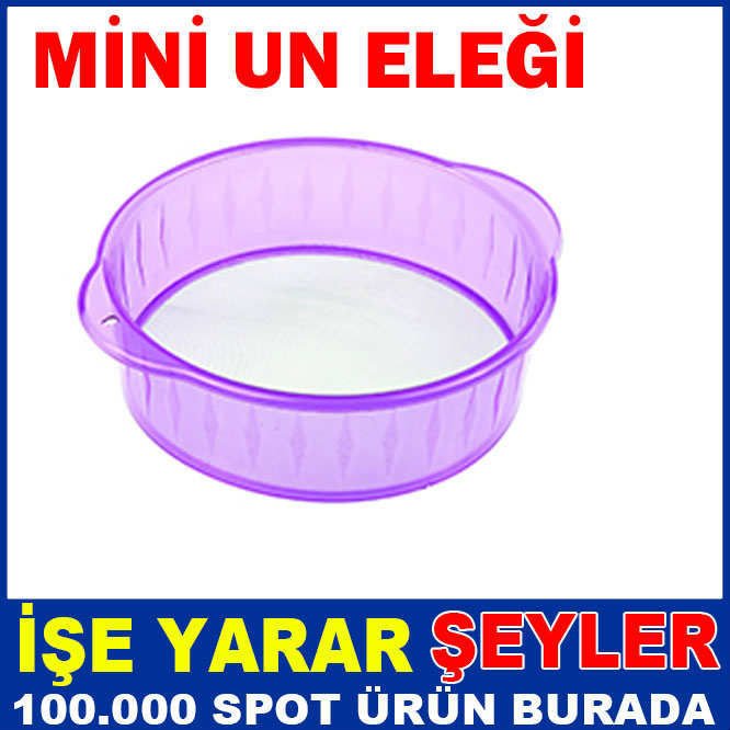 KALİTELİ VE SAĞLAM HOŞ GÖRÜNÜMLÜ ŞEFFAF UN ELEĞİ