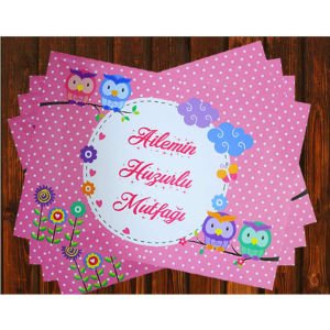 2 Adet PVC Kaplama Kir Tutmaz Kolay Temizlenir Amerikan Servisi - Ailemin Huzurlu Mutfağı