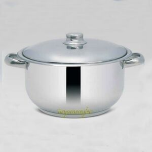 24cm Özel Kapsul Taban Alyans Çelik Tencere 6.5l