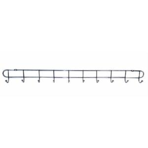 En Sağlam Askı 10 Kancalı Kromajlı Paslanmaz Çelikten Duvar ve Kapı Askısı