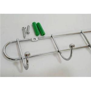 En Sağlam Askı 10 Kancalı Kromajlı Paslanmaz Çelikten Duvar ve Kapı Askısı